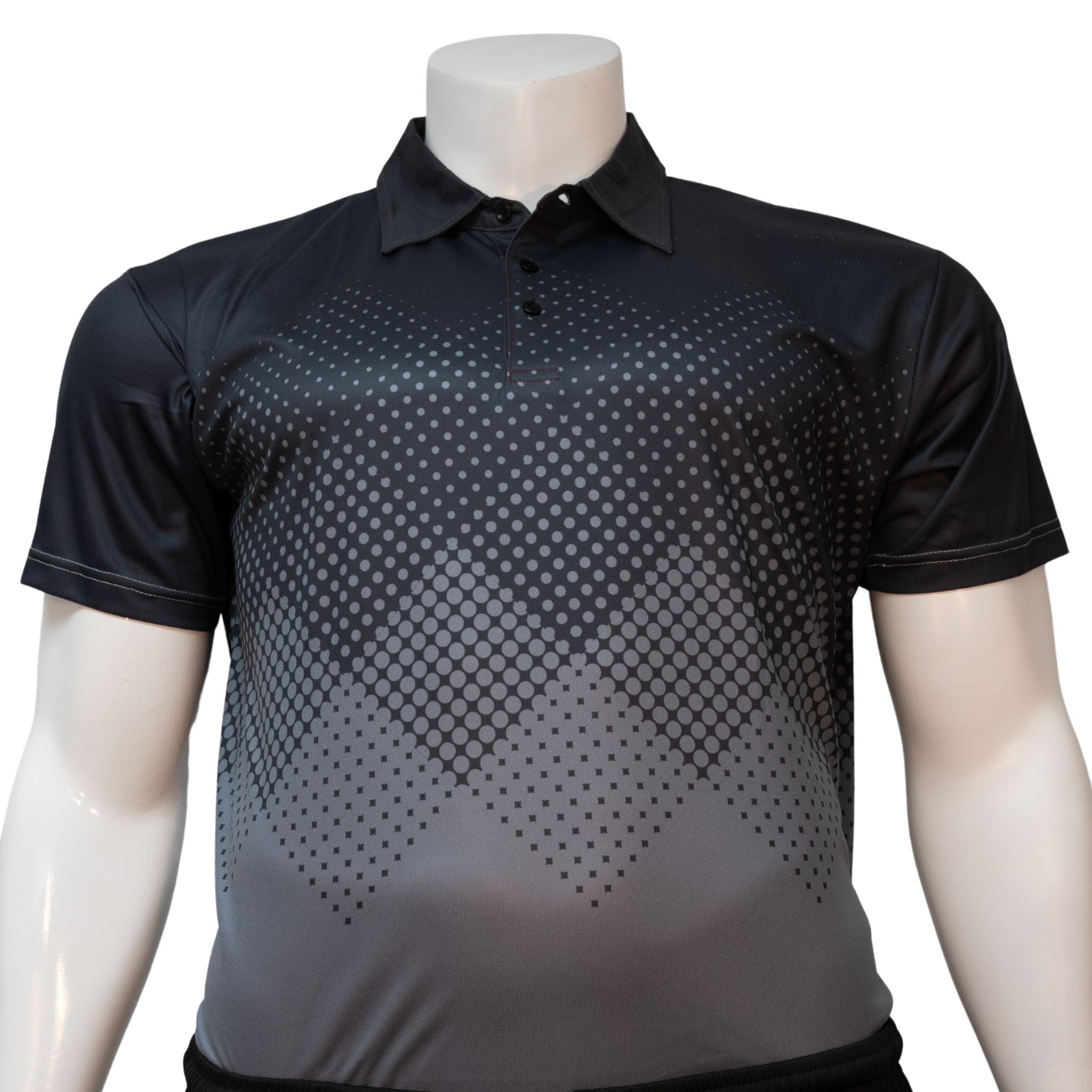 Big & Tall - Dri-Wize™ Pro - Diagonal Dot Polo Shirts