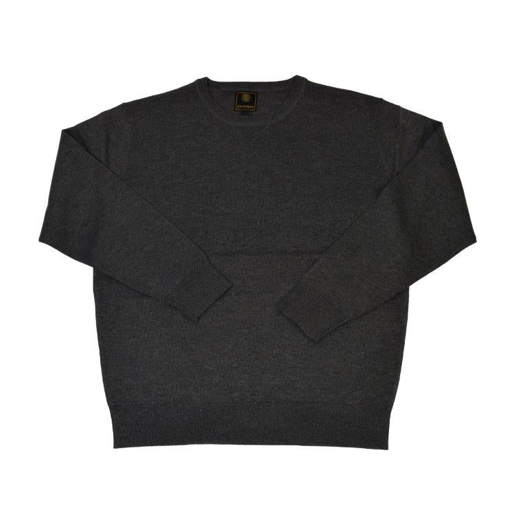 FX Fusion Crew Neck 55% Cotton/45% Acrylic Solid Sweater 9067