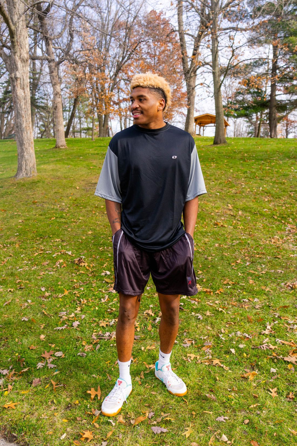 Big & Tall - DriWize™ Birdseye Mesh - Crewneck Shirt - Short Sleeve (duo color)