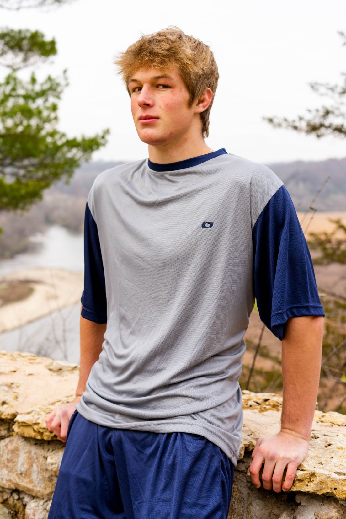 Big & Tall - DriWize™ Birdseye Mesh - Crewneck Shirt - Short Sleeve (duo color)