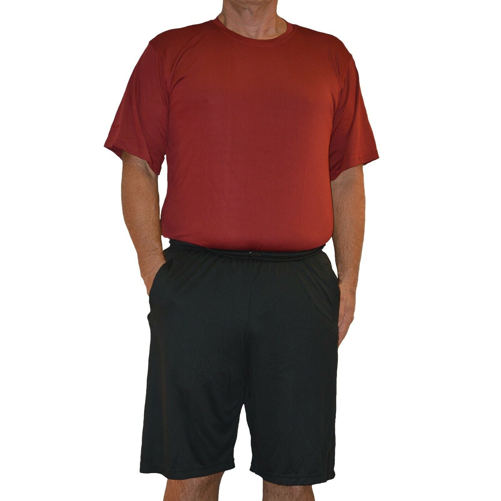 Big & Tall - Dri-Wize™ Birdseye Mesh - Shorts - black