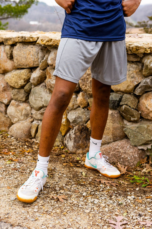 Big & Tall - Dri-Wize™ Birdseye Mesh - Shorts light grey