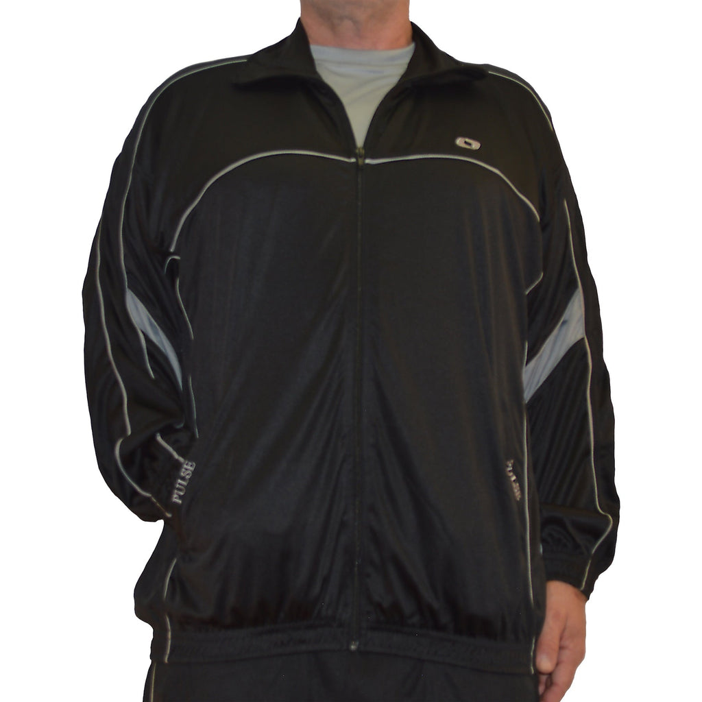 Big & Tall - Dri-Wize™ Smooth Finish  - Jog Suit Jacket - duo tone