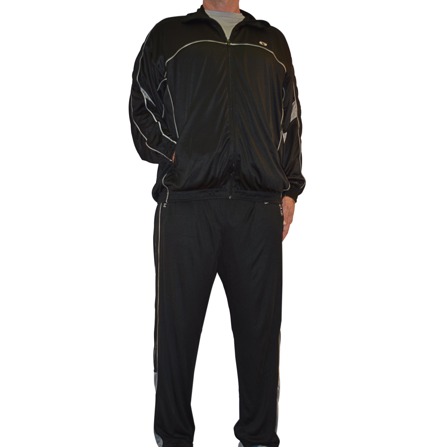 Big & Tall - Dri-Wize™ Smooth Finish  - Jog Suit Pant - duo tone (Big Man Cut - 32" or 29" length)
