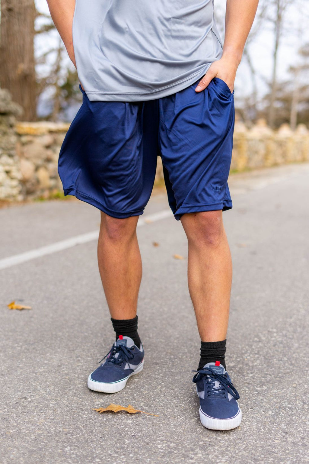 Big & Tall - Dri-Wize™ - Smooth Finish - Shorts navy