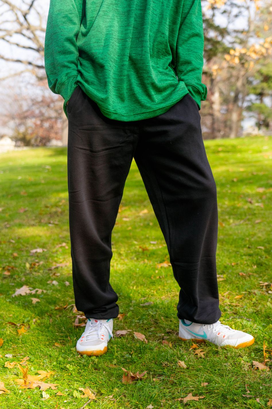 Big & Tall - Performance Fleece  - Open Bottom Pant (Tall Man Cut - 38" length)