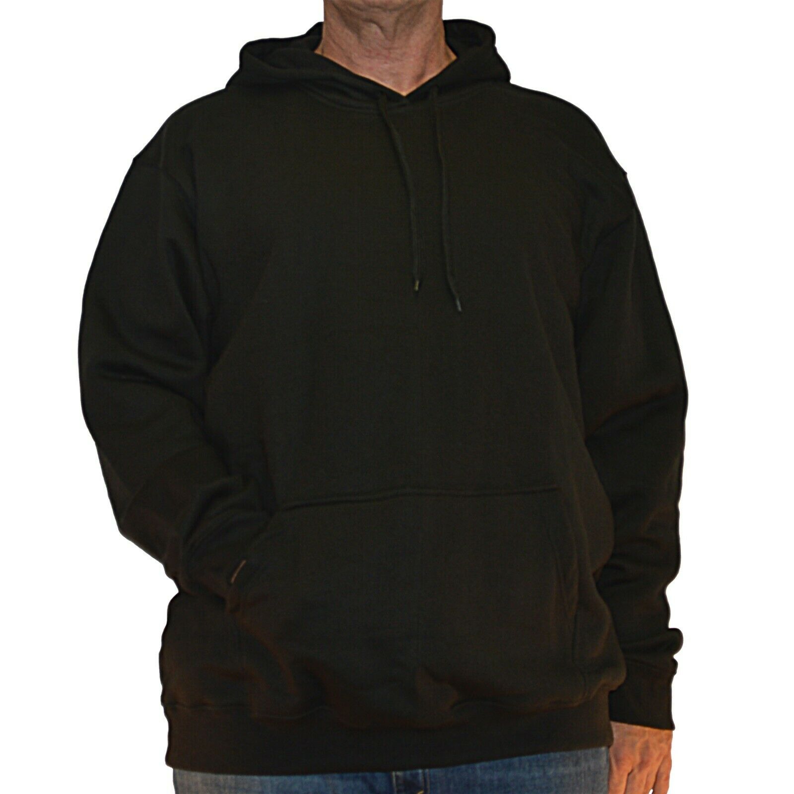 Big & Tall - Performance Fleece - Pullover Hoodie - black
