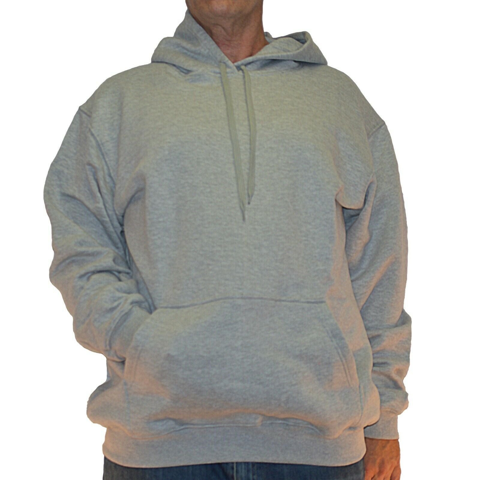 Big & Tall - Performance Fleece - Pullover Hoodie - light grey