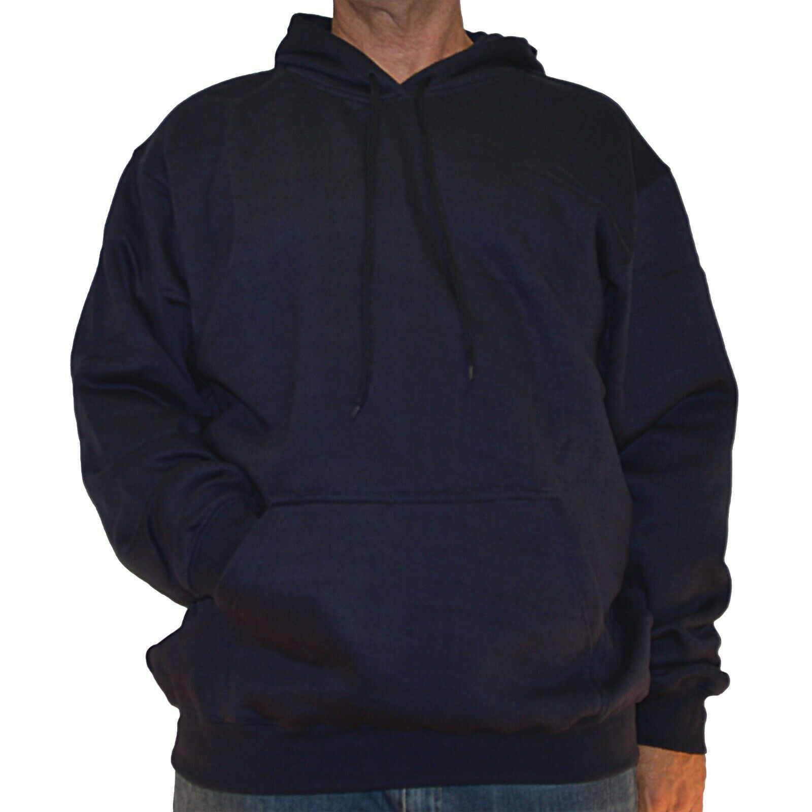 Big & Tall - Performance Fleece - Pullover Hoodie - navy