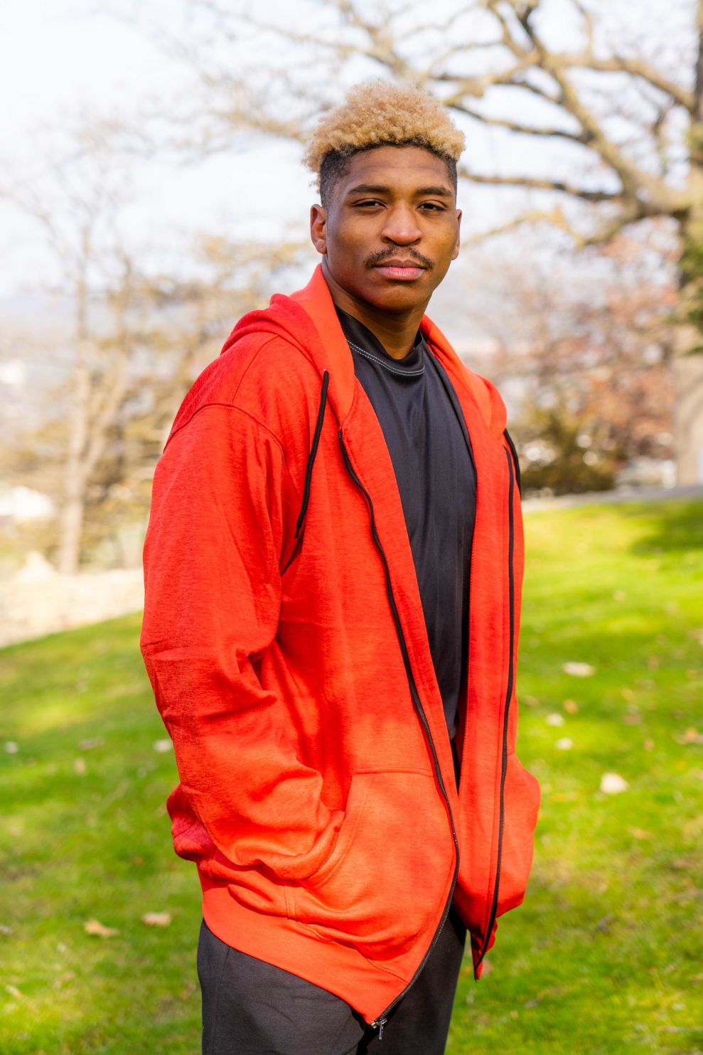Big & Tall - Performance Fashion Forward Plush Fleece - Full Zipper Hoodie