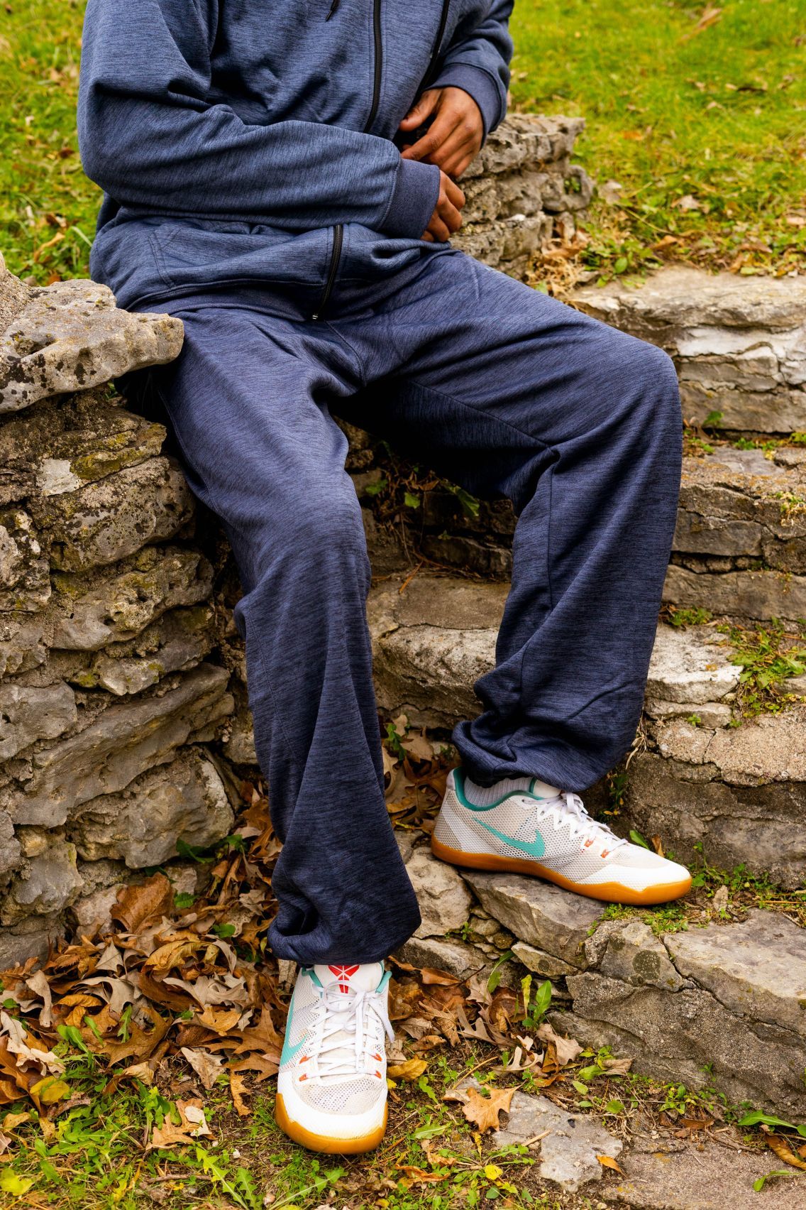 Big & Tall - Performance Fashion Forward Plush Fleece - Open Bottom Pant (Big Man Cut - 29" and  32" length)