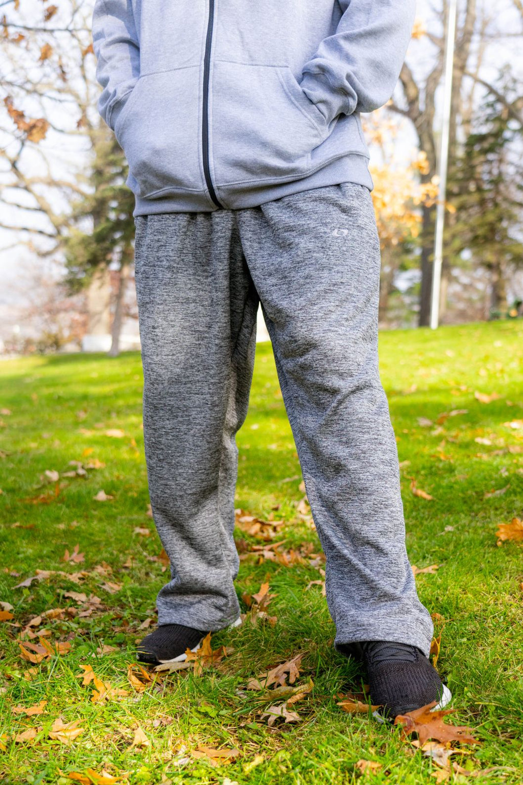Big & Tall - Performance Fashion Forward Plush Fleece - Open Bottom Pant (Tall Man Cut - 38" length)