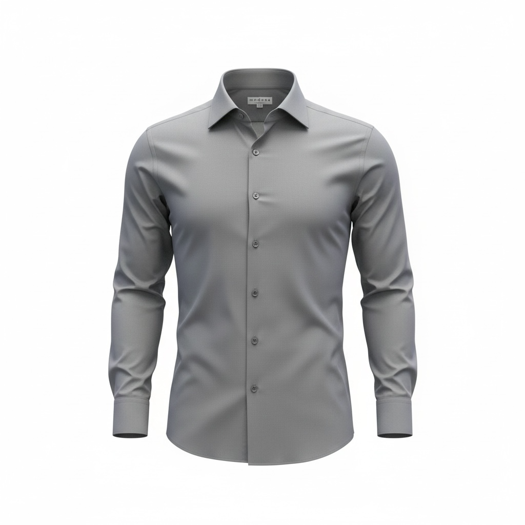 charcoal dress shirt