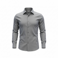 charcoal dress shirt