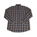 FX Fusion Long Sleeve Cotton 60%/Poly 40% Single Pocket Fashion Plaid Acorn Multi D10010