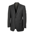 black suit jacket on a white background