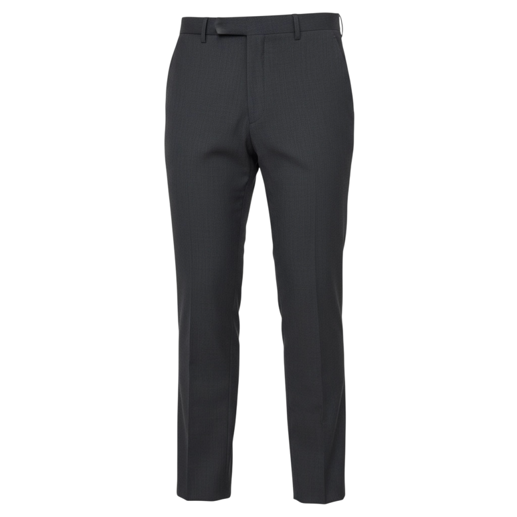 black dress pants on a white background