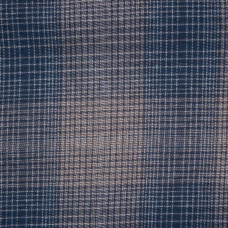 FX Fusion Long Sleeve Cotton 60%/Poly 40% Single Pocket Refined Dress Flannel Ombre Allover Indigo/Brown FW10014