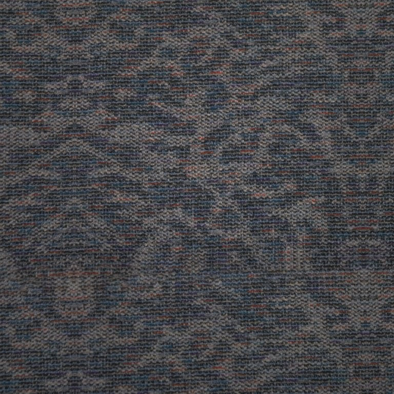 FX Fusion Long Sleeve Stretch Non-Pocket Fashion Textured Abstract Print Grey Blue/Tan Multi FW12023