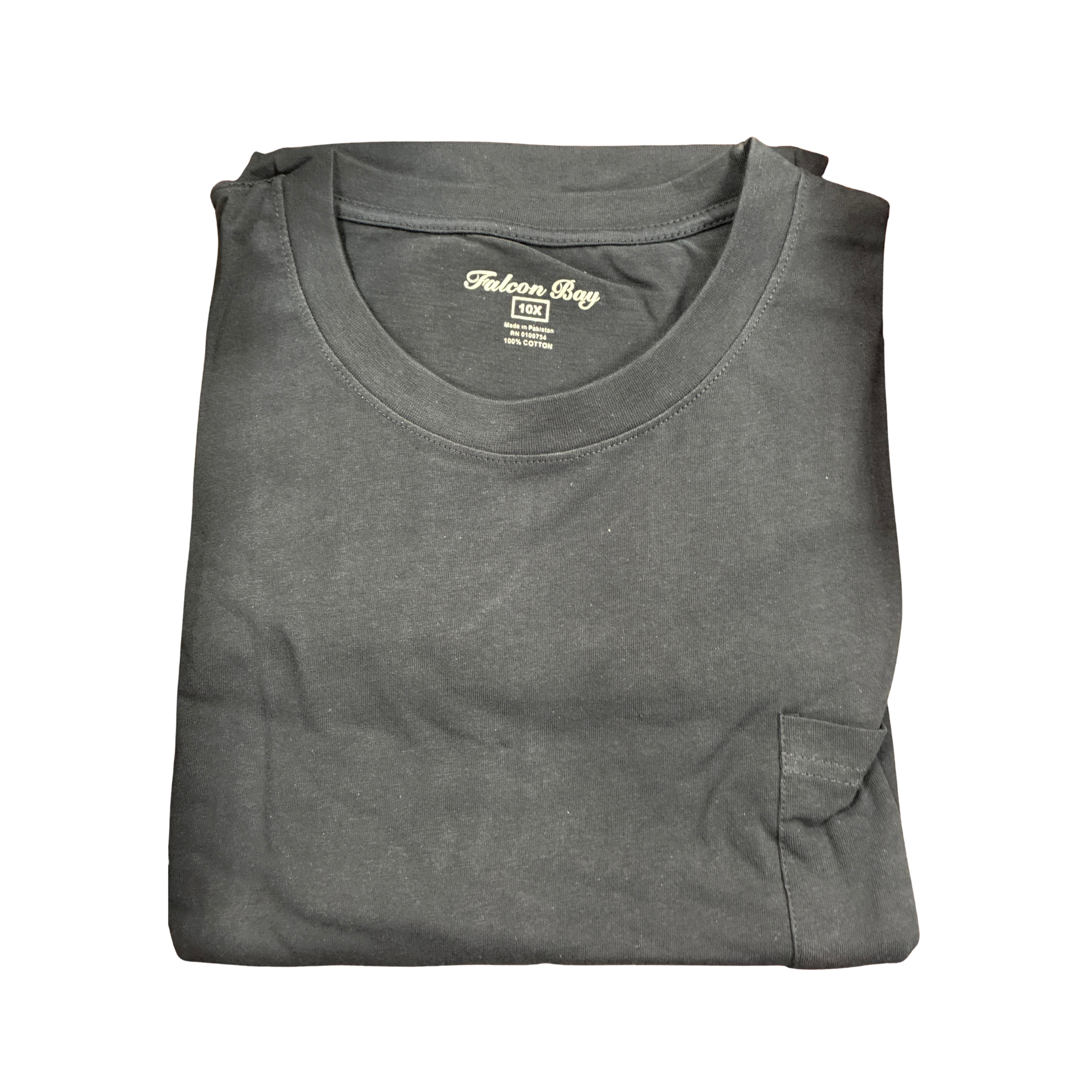 Big & Tall Men's 100% Cotton Pocket T-Shirt