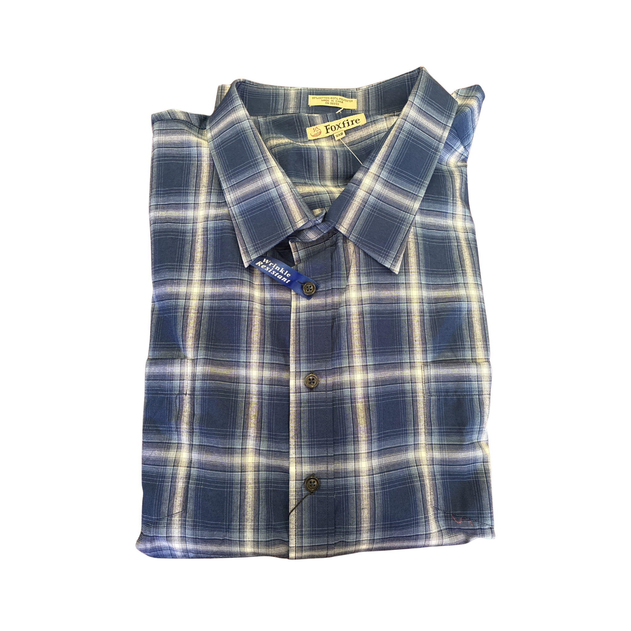 Foxfire Wrinkle-Resistant L/S Plaid Shirts