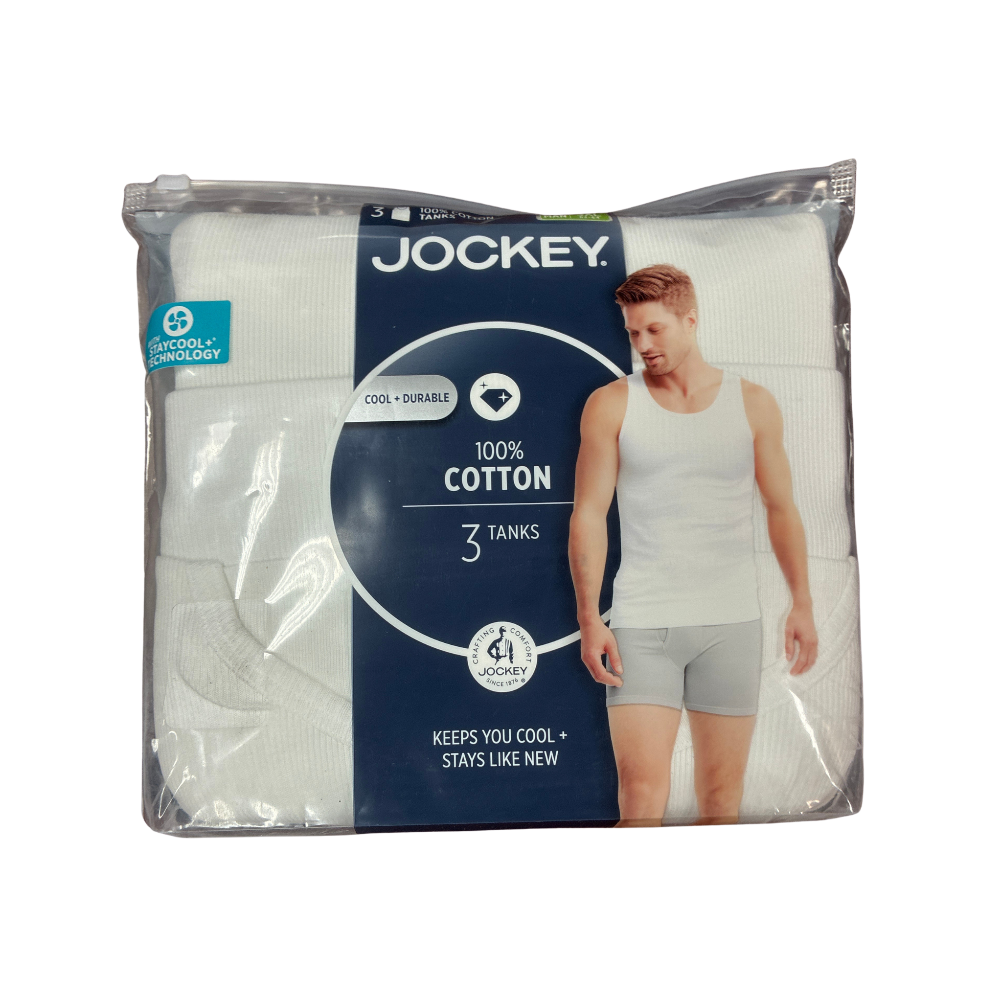 Jockey-3 pack-Tank-Undershirt