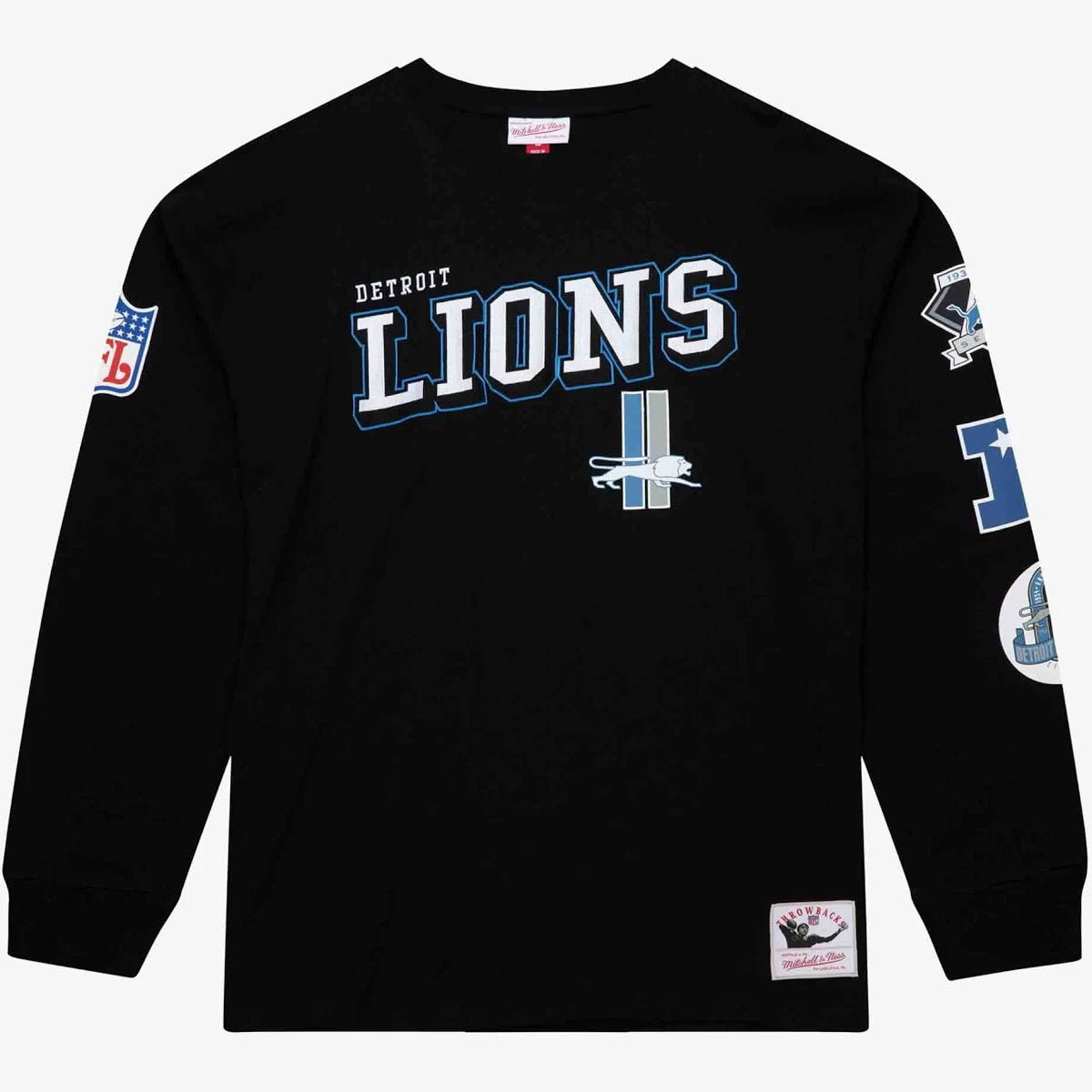 Detroit Lions Graphic Long Sleeve T-Shirts – 2 Variations/Colors to Choose