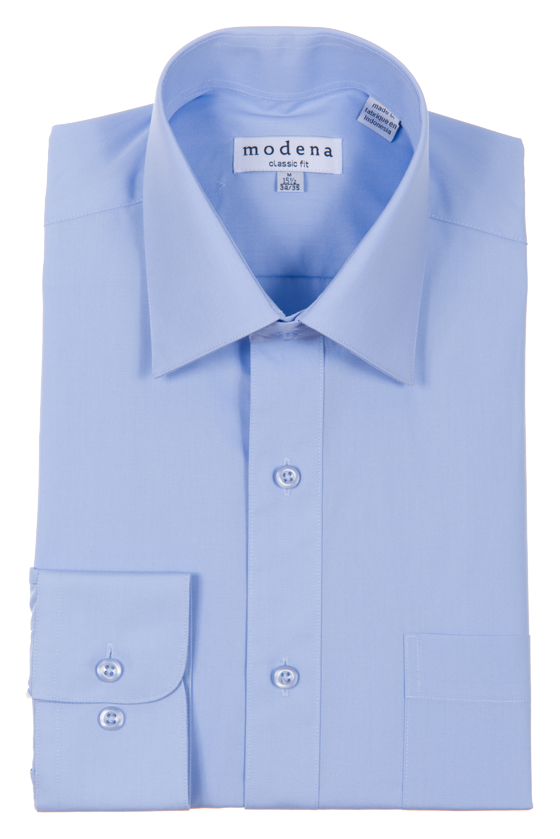 Modena Powder Blue Dress Shirt - M300CL0R-PWB