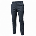 navy pants on a white background