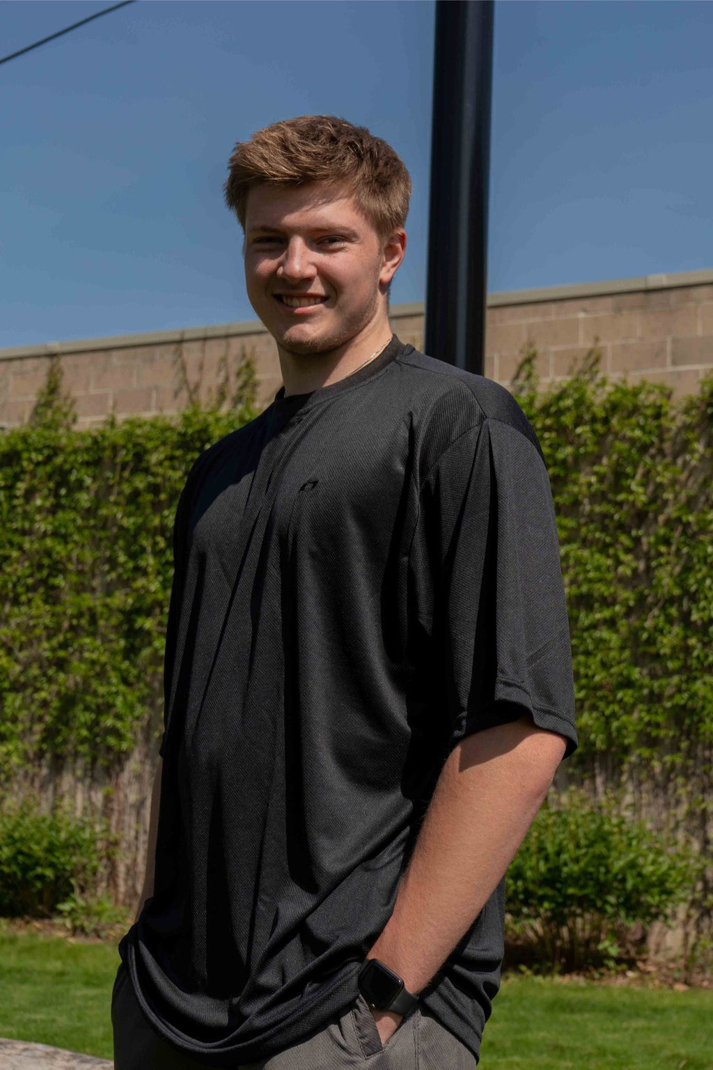 Big & Tall - Birdseye Mesh - Crewneck Shirt - Short Sleeve