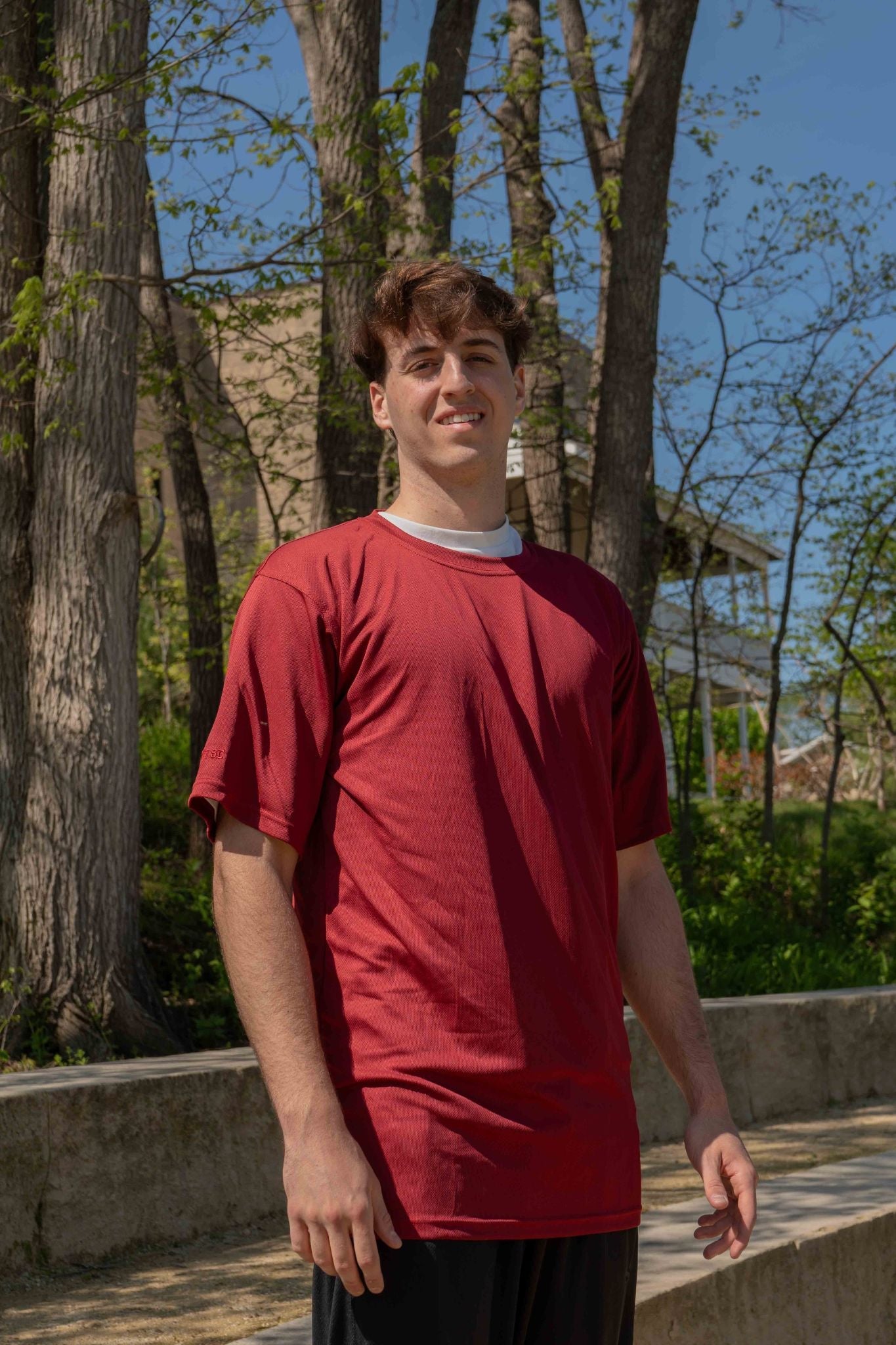 Big & Tall - Birdseye Mesh - Crewneck Shirt - Short Sleeve