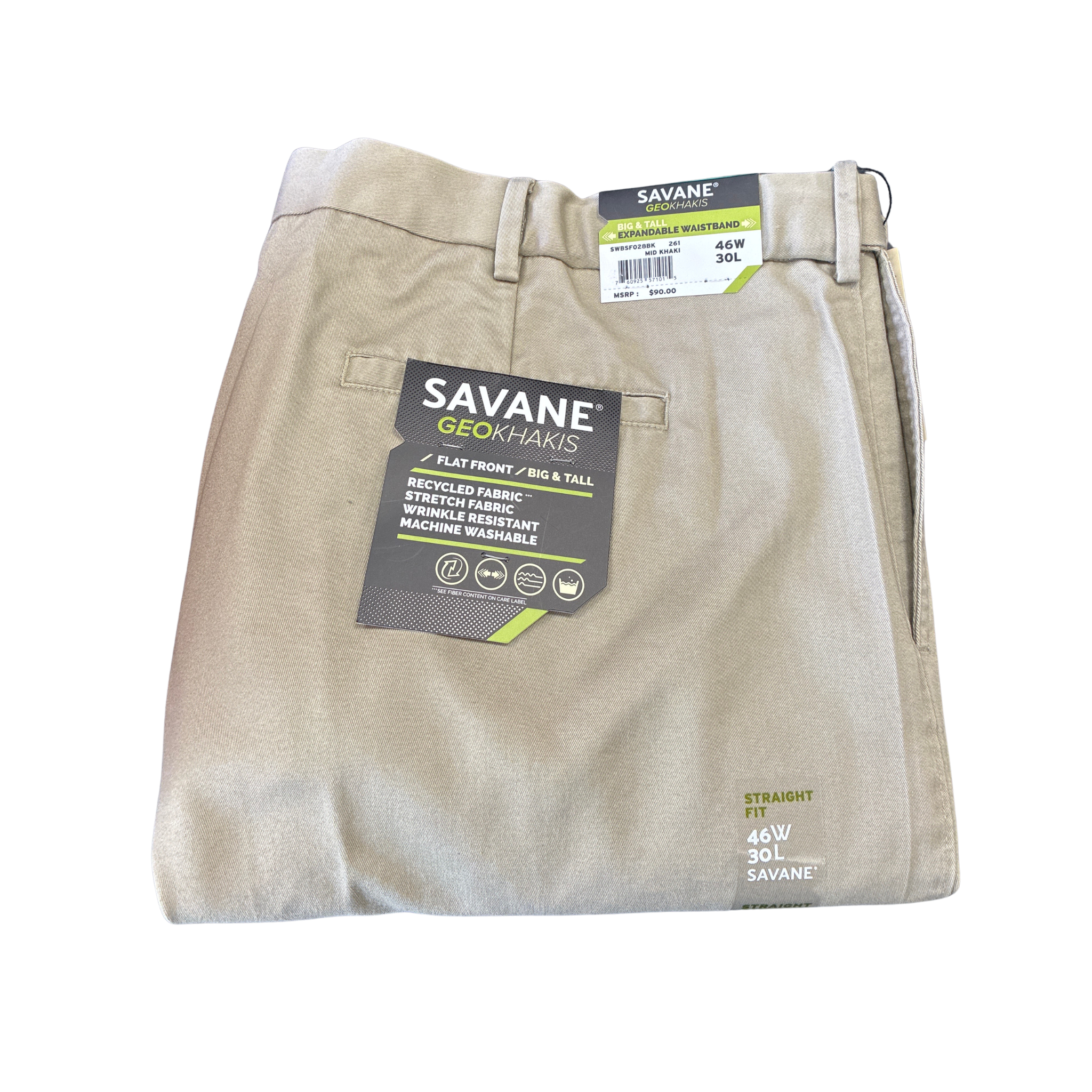 Savane - Geo Khakis - Flat Front